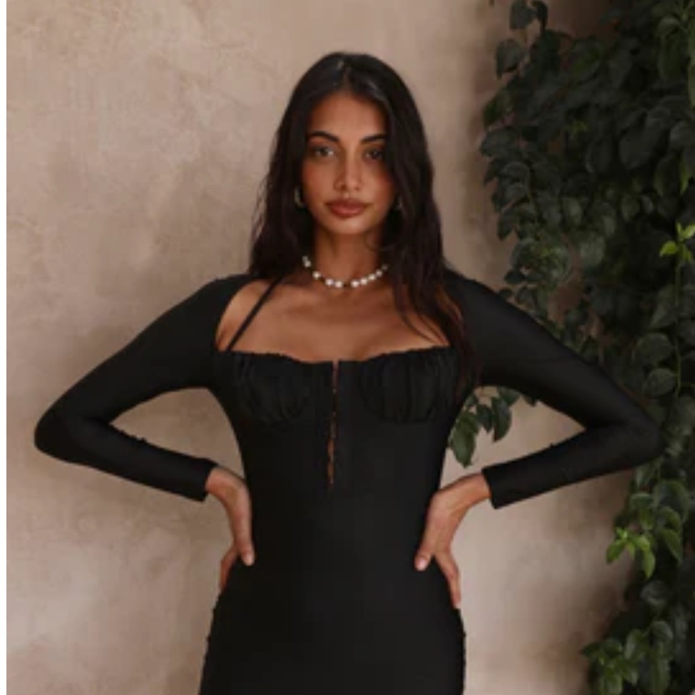 Long Sleeve Little Black Dress